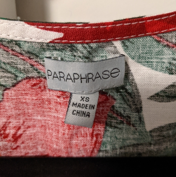 NWT Paraphrase Floral Dress - Picture 4 of 5